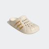 imageadidas Unisex Adult Adilette ClogsWonder WhiteGold MetallicWonder White