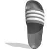 imageadidas Unisex Adult Adilette Shower Slip On SlidesGrey Three Ftwr White Grey Three
