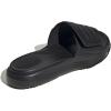 imageadidas Unisex Adult Alpharesponse 20 Sportswear Slide SandalBlackBlackBlack
