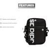 imageadidas Unisex Adult Must Have Festival Crossbody Small BagBlackWhite