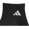 imageadidas Unisex Kids Quarter Ankle Socks for Boys and Girls Youth 6Pack Athletic Cushioned and ComfortableBlackOnix GreyWhite