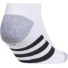 imageadidas Unisex Kids Quarter Ankle Socks for Boys and Girls Youth 6Pack Athletic Cushioned and ComfortableWhiteGreyBlack