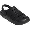 imageadidas UnisexAdult Adilette Clog 20 Slide SandalBlackBlackBlack