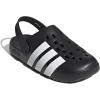 imageadidas UnisexAdult Adilette Clog 20 Slide SandalBlackWhiteBlack