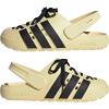 imageadidas UnisexAdult Adilette Clog 20 Slide SandalWarm VanillaBlackGold Metallic