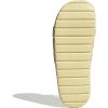 imageadidas UnisexAdult Adilette Clog 20 Slide SandalWarm VanillaBlackGold Metallic