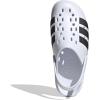 imageadidas UnisexAdult Adilette Clog 20 Slide SandalWhiteBlackWhite