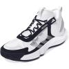 imageadidas UnisexAdult Adizero Select Team SneakerWhiteSilver MetallicBlack