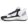 imageadidas UnisexAdult Adizero Select Team SneakerWhiteSilver MetallicBlack