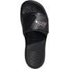 imageadidas UnisexAdult Alphabounce 20 Slides SandalBlackTeam Maroon 2White