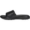 imageadidas UnisexAdult Alphabounce 20 Slides SandalBlackTeam Maroon 2White