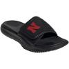 imageadidas UnisexAdult Alphabounce 20 Slides SandalBlackTeam Power RedBlack