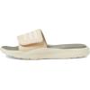 imageadidas UnisexAdult Alphabounce 20 Slides SandalSand StrataSilver PebbleWonder White