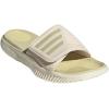 imageadidas UnisexAdult Alphabounce 20 Slides SandalWonder WhiteSandy Beige MetSandy Beige