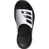 imageadidas UnisexAdult Lightblaze Slide SandalBlackBlackWhite