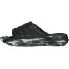 imageadidas UnisexAdult Lightblaze Slide SandalBlackIron MetallicLime Burst