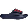 imageadidas UnisexAdult Lightblaze Slide SandalDark BlueBetter ScarletDark Blue