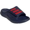 imageadidas UnisexAdult Lightblaze Slide SandalDark BlueBetter ScarletDark Blue