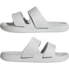 imageadidas UnisexAdult Znscape Slide SandalCrystal WhiteCrystal WhiteDash Grey