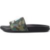 imageadidas UnisexChild Adilette Comfort Slides SandalBlackBlackWhite