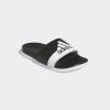 imageadidas UnisexChild Adilette Comfort Slides SandalBlackWhiteWhite