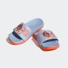 imageadidas UnisexChild Adilette Comfort Slides SandalBlue DawnSemi Impact OrangeBlue Dawn Moana