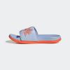 imageadidas UnisexChild Adilette Comfort Slides SandalBlue DawnSemi Impact OrangeBlue Dawn Moana