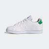 imageadidas UnisexChild Advantage Tennis ShoeFtwr WhiteGreenCore Black