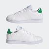 imageadidas UnisexChild Advantage Tennis ShoeFtwr WhiteGreenCore Black