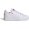 imageadidas UnisexChild Advantage Tennis ShoeWhiteClear PinkBetter Scarlet