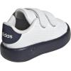 imageadidas UnisexChild Advantage Tennis ShoeWhiteShadow NavyWhite