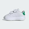 imageadidas UnisexChild Advantage Tennis ShoeWhiteWhiteGreen