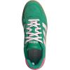 imageadidas UnisexChild Breaknet Sleek SneakerCourt GreenClear PinkLucid Pink