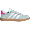 imageadidas UnisexChild Breaknet Sleek SneakerHalo MintWhiteLucid Pink