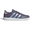 imageadidas UnisexChild Breaknet Sleek SneakerPreloved VioletBlue Spark MetPowder Plum
