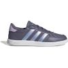 imageadidas UnisexChild Breaknet Sleek SneakerPreloved VioletBlue Spark MetPowder Plum