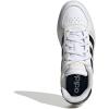 imageadidas UnisexChild Breaknet Sleek SneakerWhiteBlackOrange Tint