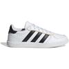 imageadidas UnisexChild Breaknet Sleek SneakerWhiteBlackOrange Tint