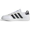 imageadidas UnisexChild Breaknet Sleek SneakerWhiteBlackOrange Tint