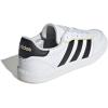imageadidas UnisexChild Breaknet Sleek SneakerWhiteBlackOrange Tint