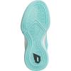 imageadidas UnisexChild Dame X Basketball SneakerFlash AquaBlackGrey