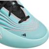 imageadidas UnisexChild Dame X Basketball SneakerFlash AquaBlackGrey