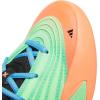 imageadidas UnisexChild Dame X Basketball SneakerLime BurstSignal CoralBlue Burst