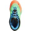 imageadidas UnisexChild Dame X Basketball SneakerLime BurstSignal CoralBlue Burst