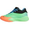 imageadidas UnisexChild Dame X Basketball SneakerLime BurstSignal CoralBlue Burst