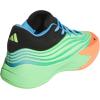 imageadidas UnisexChild Dame X Basketball SneakerLime BurstSignal CoralBlue Burst