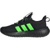 imageadidas UnisexChild Kaptir 40 SneakerBlackLime BurstWhite