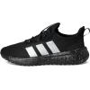 imageadidas UnisexChild Kaptir 40 SneakerBlackSilver MetallicBlack