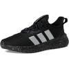 imageadidas UnisexChild Kaptir 40 SneakerBlackSilver MetallicBlack