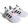 imageadidas UnisexChild Racer Tr23 Little Big Kid SneakerWhiteBlackBright Red
